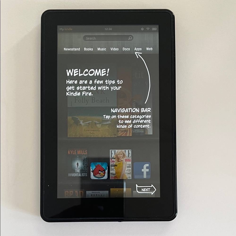 Sleek Black Tablet - Picture 3 of 5